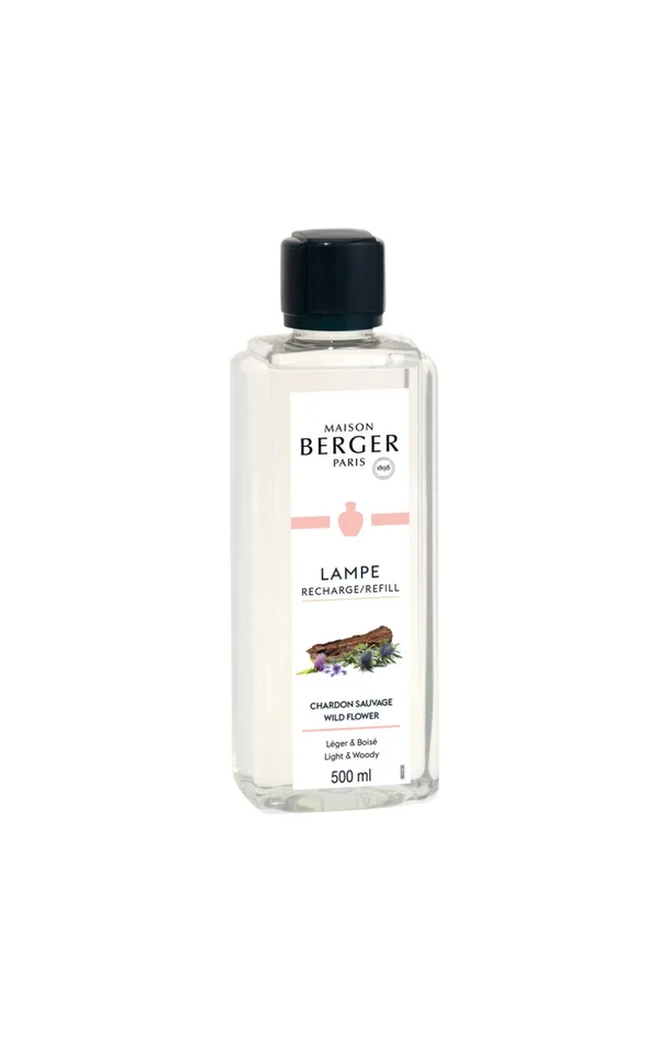 Recharge parfum pour lampe – Chardon sauvage – 500 ml