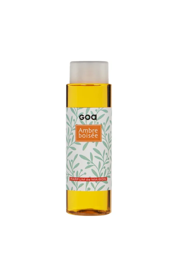 Recharge pour bouquet parfumé – Ambre boisée – 250 ml