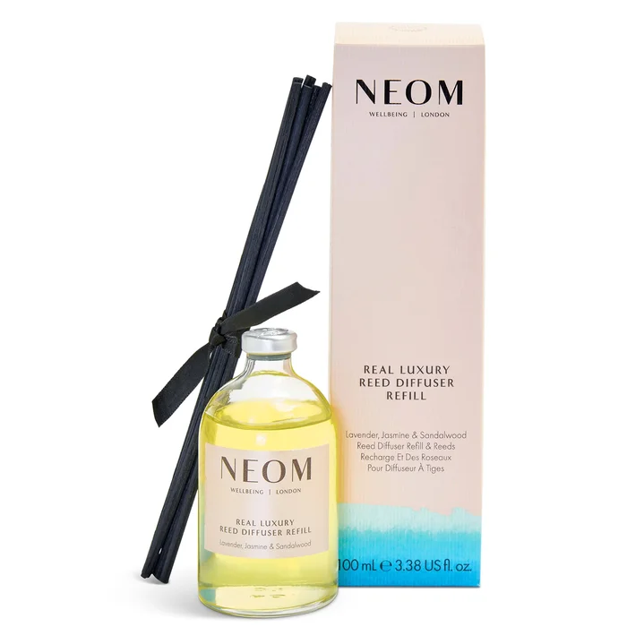 Recharge pour le diffuseur à roseaux "Real Luxury" de NEOM Organics (100 ml).