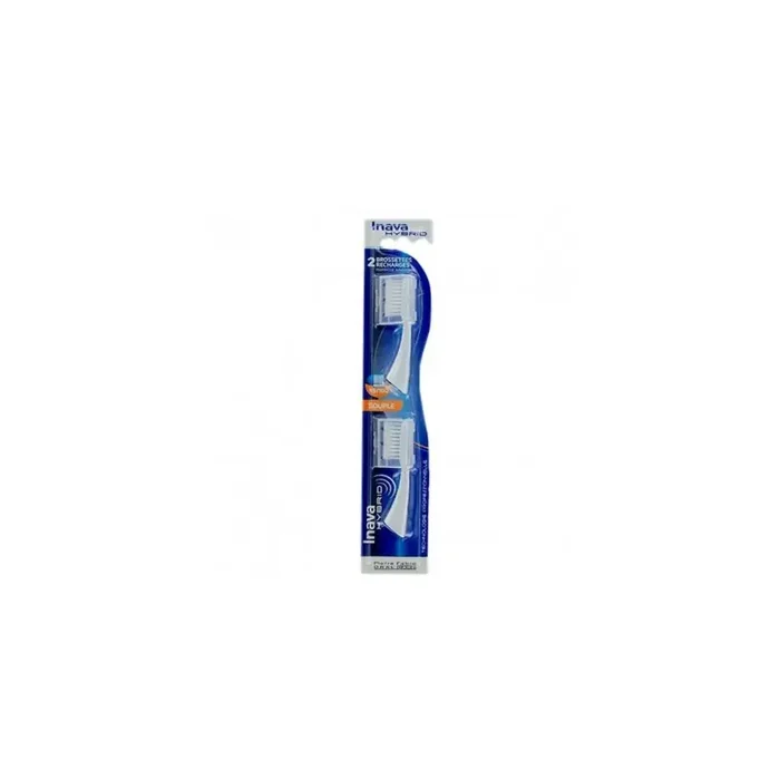 RECHARGES BROSSETTES X2 HYBRID SOUPLE 15/100 INAVA