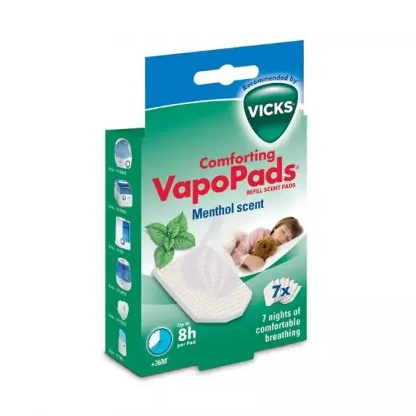 Recharges Comforting VapoPads – Menthe – Par 7