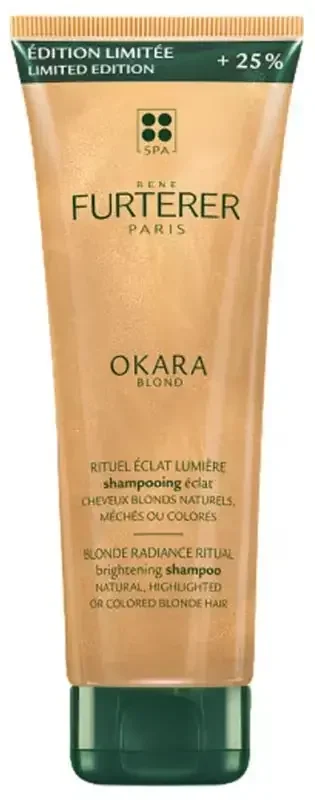 René Furterer Okara Blond – Shampooing Éclat – Cheveux Blonds 250 ml