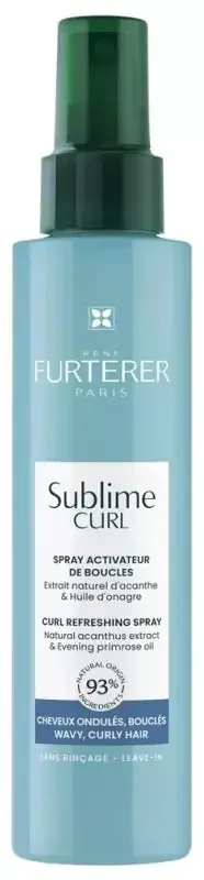 René Furterer Sublime Curl Spray Cheveux Bouclés – 150 ml