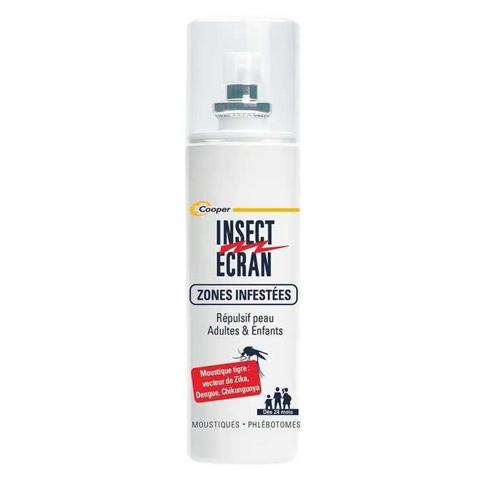 Répulsif cutané Zones infestées 50ml Peau insect-ecran