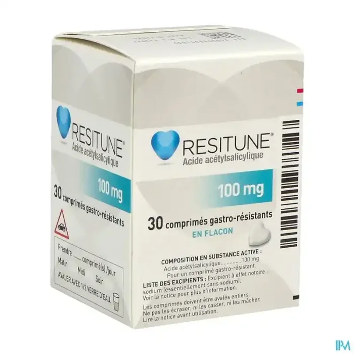 Resitune 100mg comprimé gastroresistant 30