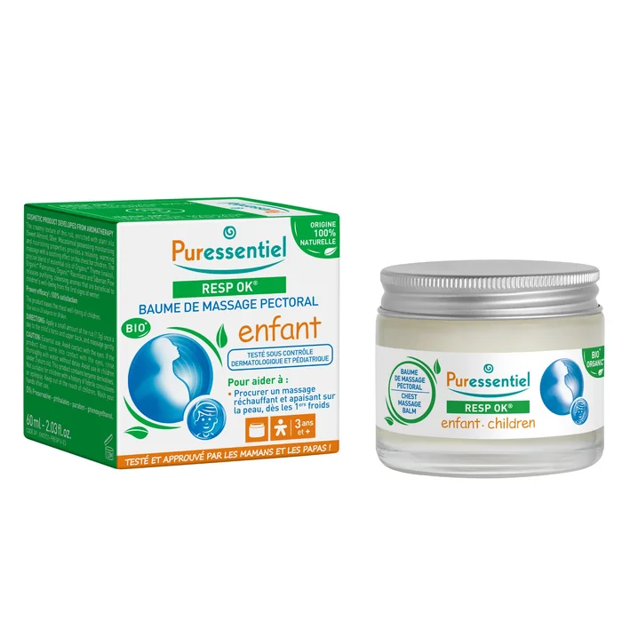 Resp’OK – Baume de Massage Pectoral Pour Enfant 60 ml