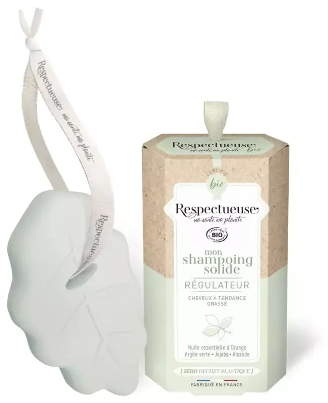 Respectueuse Mon Shampoing Solide Bio Régulateur 75 g