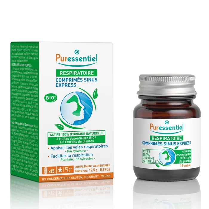 Respiratoire – Comprim&eacute;s Sinus Express x15