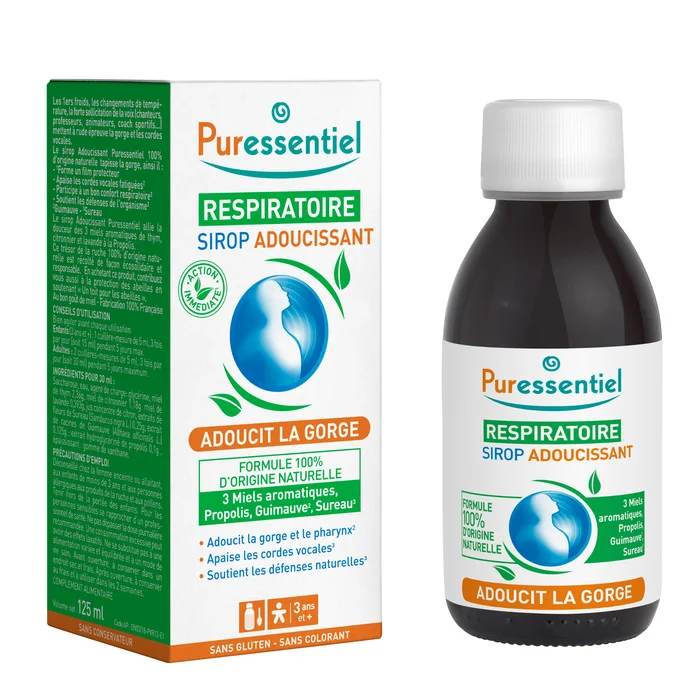 Respiratoire – Sirop Adoucissant Respiratoire – 125 ml
