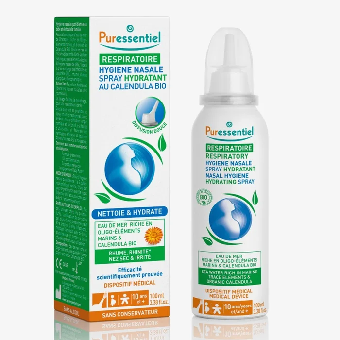 Respiratoire – Spray Hygi&egrave;ne Nasale Hydratant – 100 ml