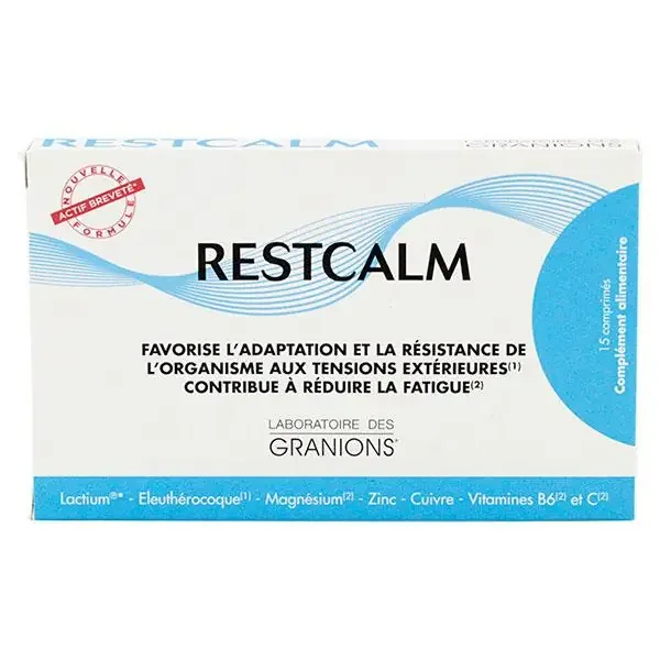 Restcalm comp.alimentaire 15 comprimés
