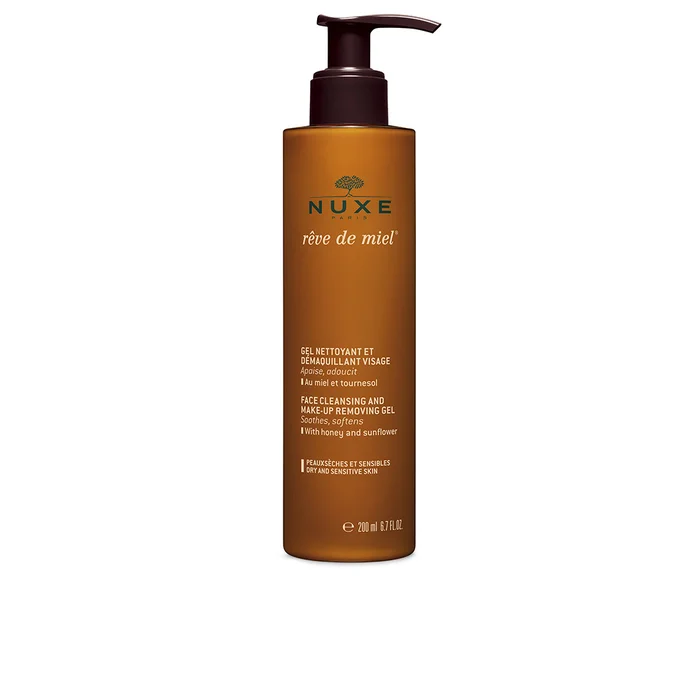 RÊVE DE MIEL gel nettoyant et démaquillant visage 200 ml