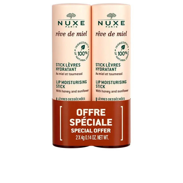 RÊVE DE MIEL STICK LÈVRES HYDRATANT LOT 2 x 4 gr