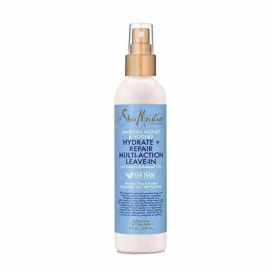 Revitalisant sans rinçage multi-actions – répare et hydrate avec du miel de manuka et du yogourt 8oz