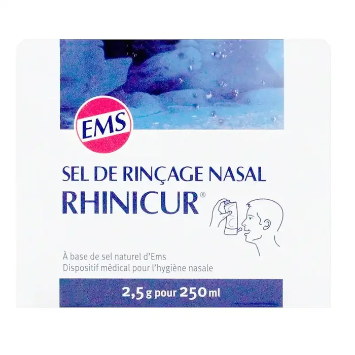 Rhinicur sel de rinçage nasal 20 sachets