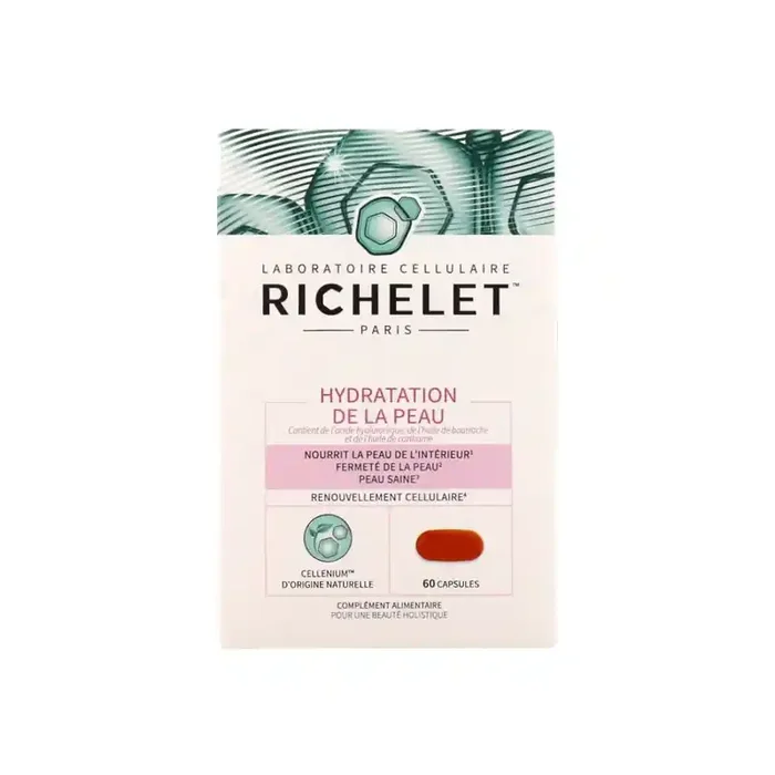 Richelet Hydratation de la peau 60 capsules