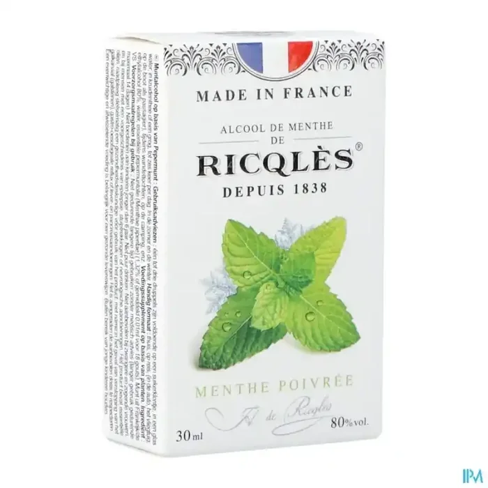 Ricqles alcool de menthe 30ml