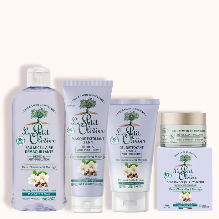 Rituel Soin Visage Complet Détox & Anti-Pollution