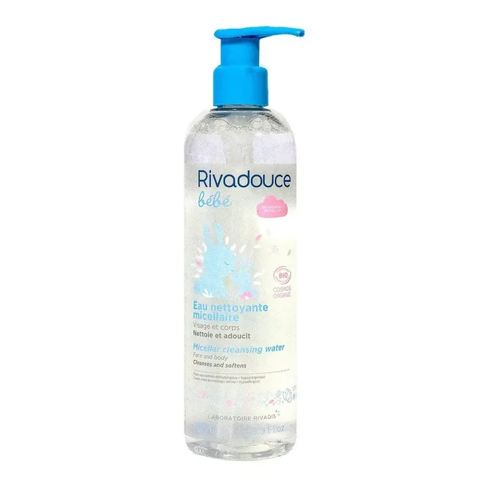 Rivadouce bébé eau nettoyante micellaire bio 500ml