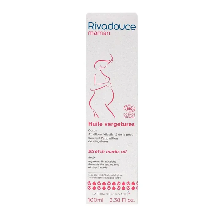 Rivadouce maman huile vergetures bio 100ml