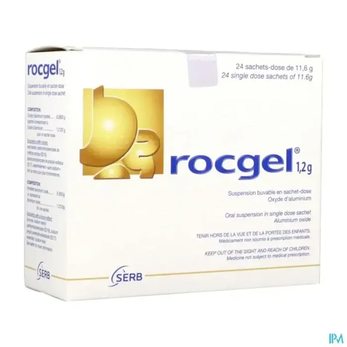 Rocgel 1g2 suspension buvable sachet 24