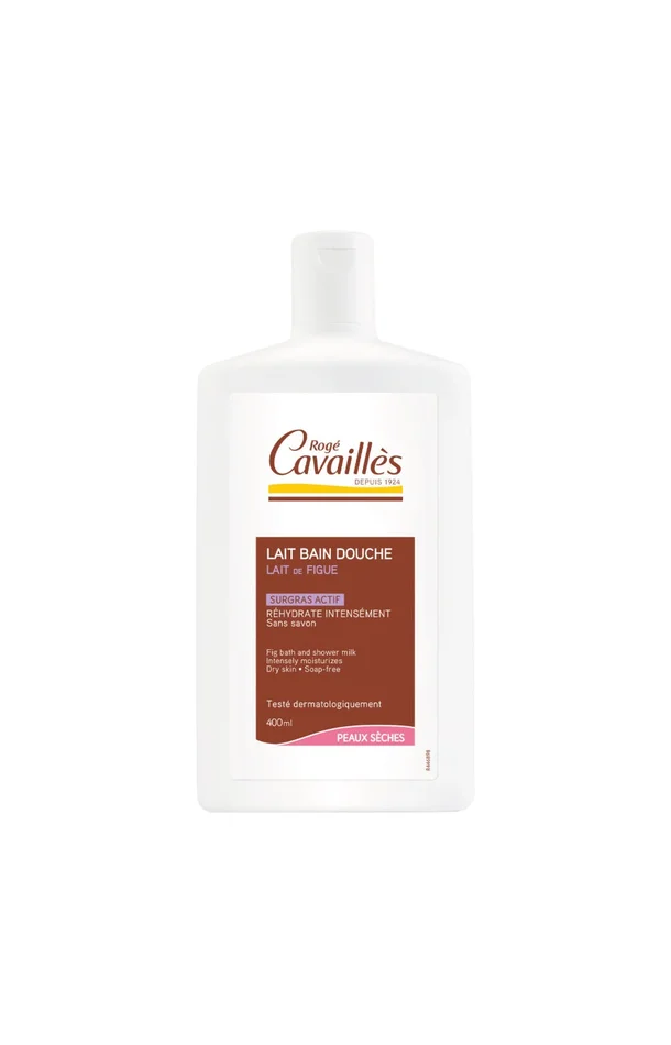Rogé Cavaillès – Lait bain douche – Lait de figue – Peaux sèches – 400 ml