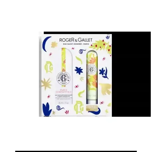 Roger & Gallet – COFFRET NOËL FLEUR D‘OSMANTHUS Rituel Parfumé Crème