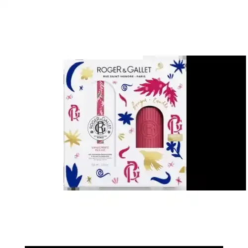 Roger & Gallet – COFFRET NOËL GINGEMBRE ROUGE Rituel Parfumé Bougie