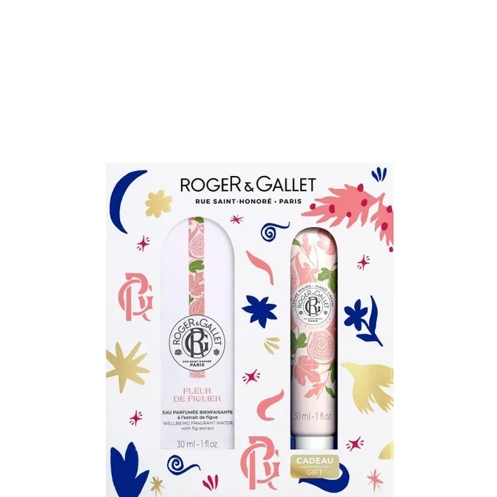Roger&Gallet Fleur de Figuier Coffret Eau Parfumée Bienfaisante – Crème Mains