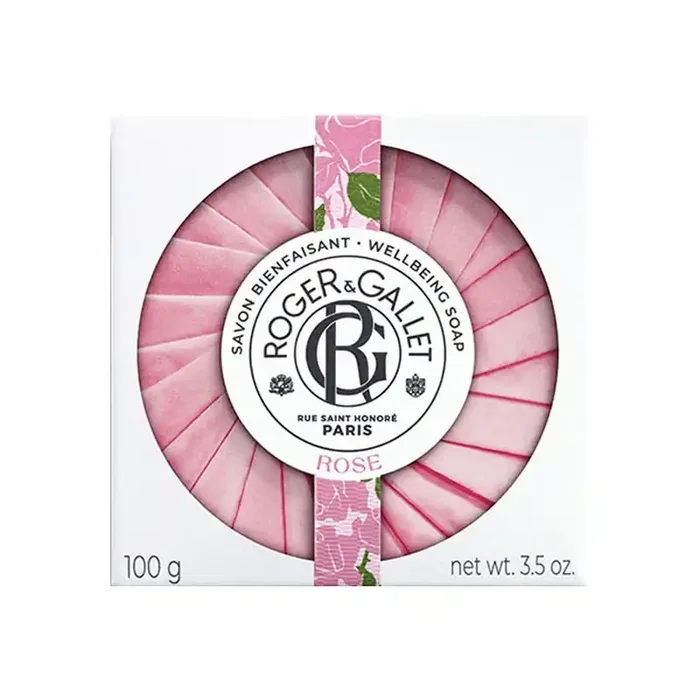 Roger & Gallet savon bienfaisant Rose 100gr