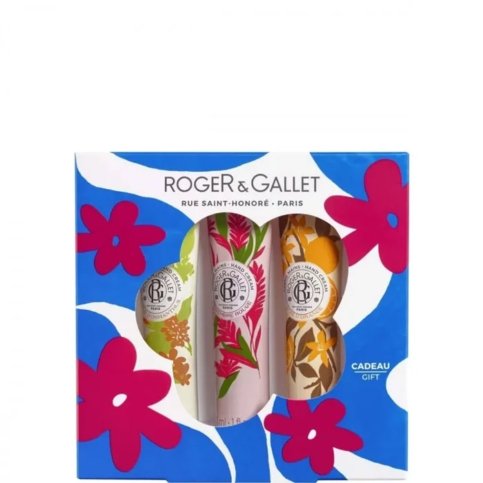 Roger&Gallet Trio Crèmes Mains Bienfaisantes Coffret Soin Mains Parfumé
