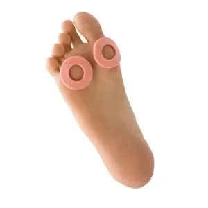 Rondelles en feutre pour callosités au pied – Boîte de 6