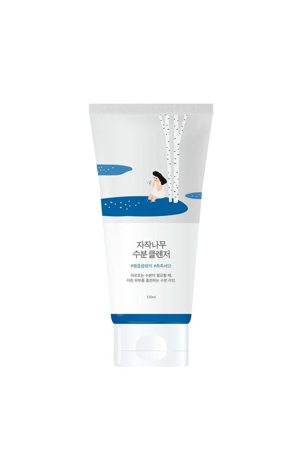 Round Lab – Gel nettoyant & hydratant – Acide hyaluronique – Visage