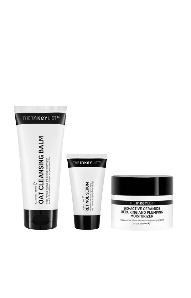 Routine anti-âge – Rétinol & céramides – Visage – 3 produits