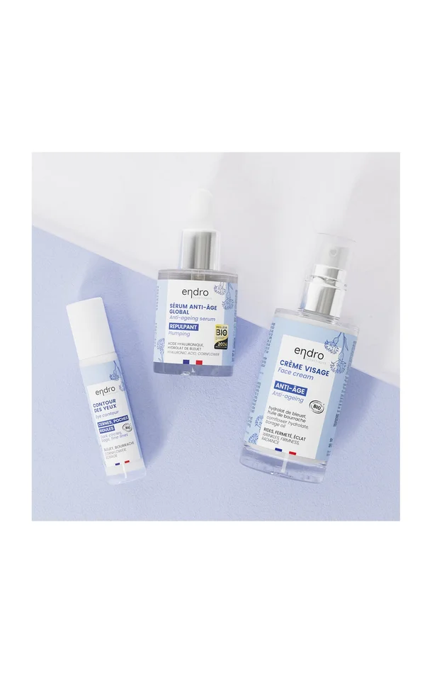 Routine anti-âge global – Visage – 3 produits