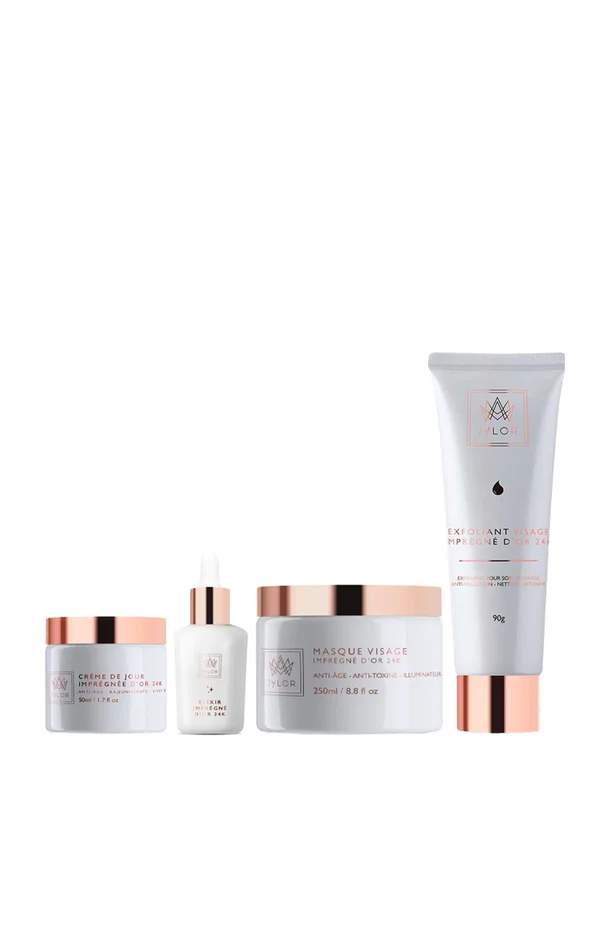 Routine complète – Or 24k – Visage – 4 produits