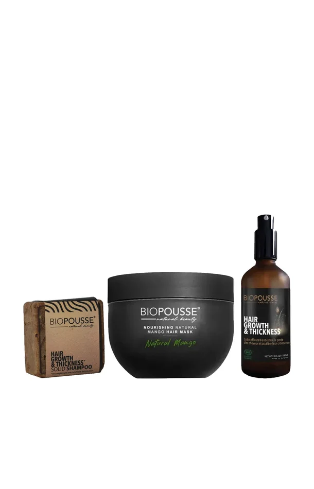 Routine croissance – Cheveux – 3 produits
