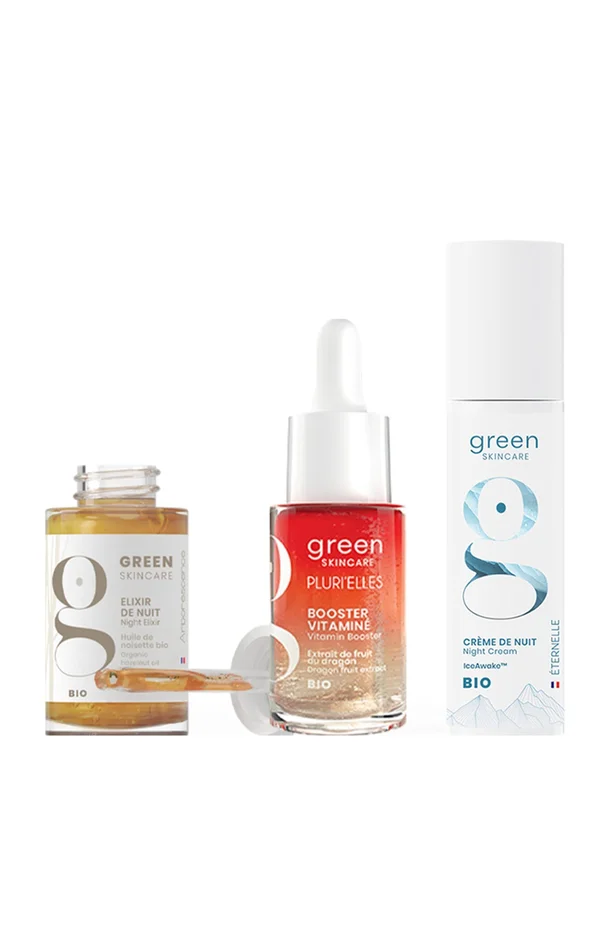 Routine de nuit nourrissante – Visage – 3 produits