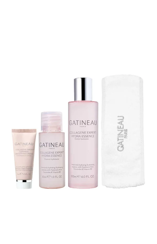 Routine hydratante – Collagène & acide hyaluronique – Visage – 4 produits