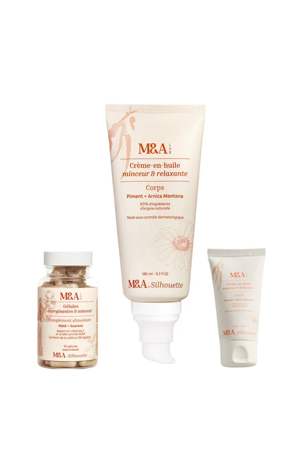 Routine silhouette – Corps – 3 produits