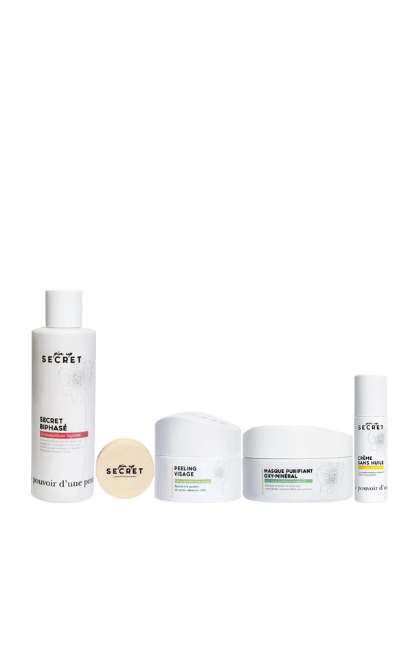 Routine soin complète – Visage – 5 produits