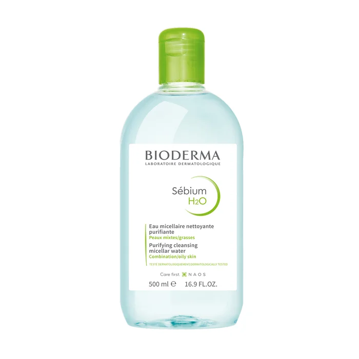 S&eacute;bium H2O – Eau Micellaire Purifiante – Peaux Mixtes &agrave; Grasses