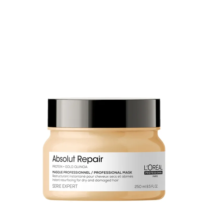 Série Expert Absolut Repair – Masque Restructurant Réparateur – cheveux secs et abîmés 250 ml