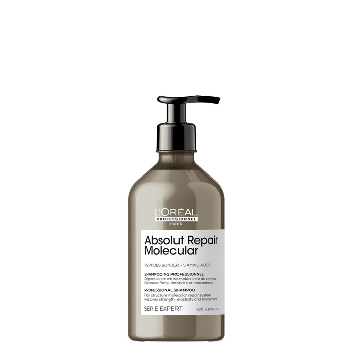 S&eacute;rie Expert Absolut Repair Molecular – Shampoing r&eacute;parateur pour tous types de cheveux ab&icirc;m&eacute;s