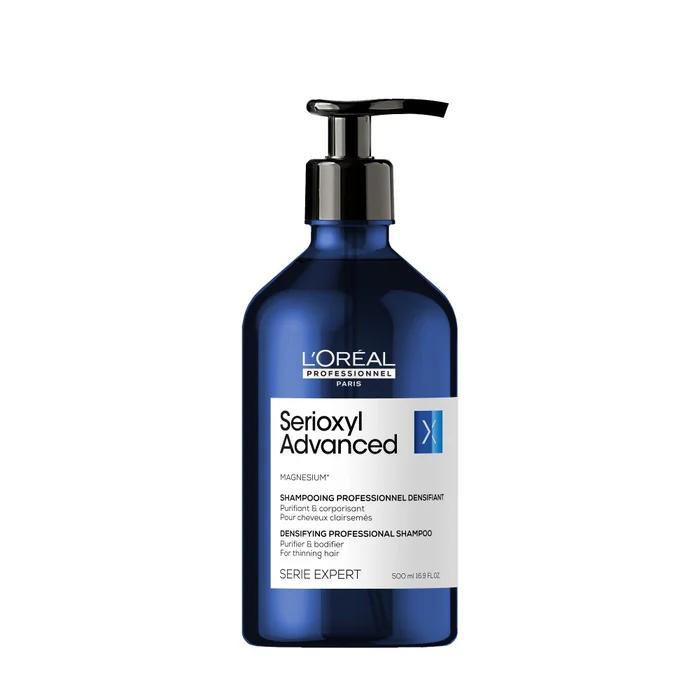 Série Expert Serioxyl Advanced – Shampooing Densifiant – Cheveux Clairsemés 500 ml