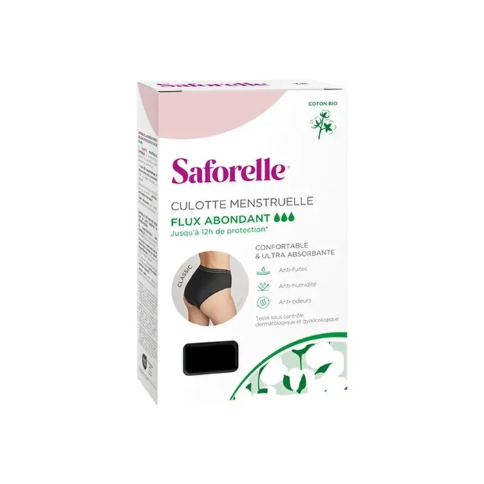 Saforelle Classic culotte menstruelle flux abondant T40