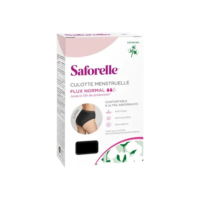 Saforelle Classic culotte menstruelle flux normal T40