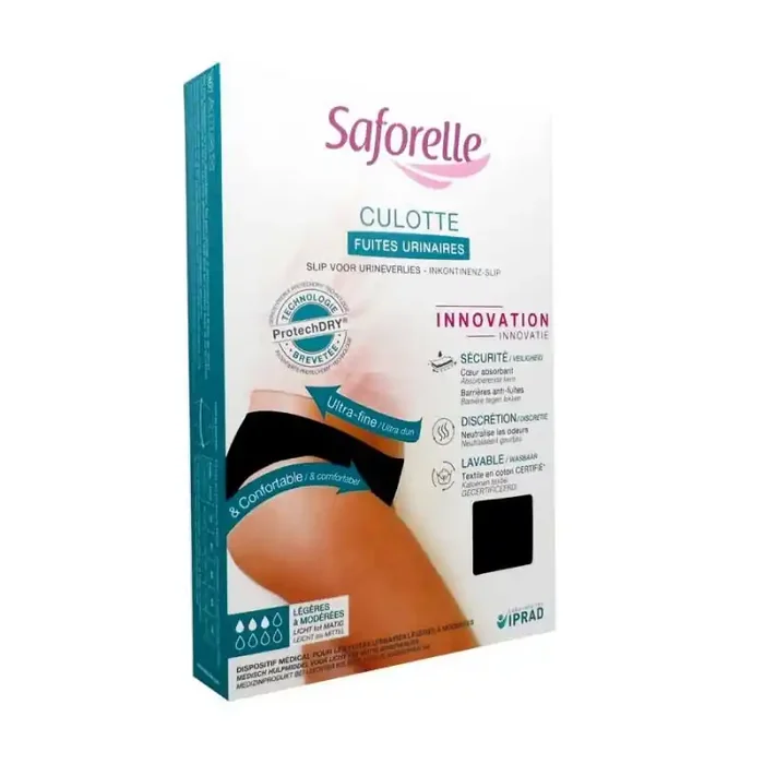 Saforelle culotte fuites urinaires legeres a moderees T42