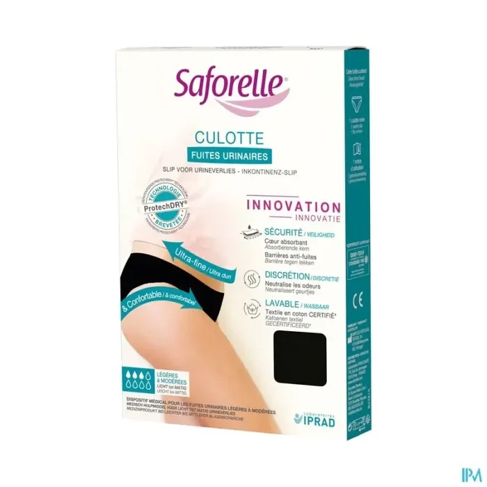Saforelle culotte fuites urinaires t42