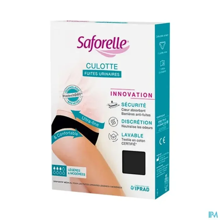 Saforelle culotte fuites urinaires t44